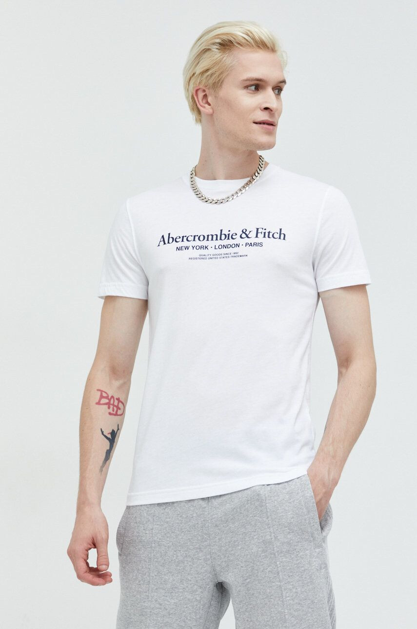 Abercrombie & Fitch Tričko s potiskem - Pepit.cz