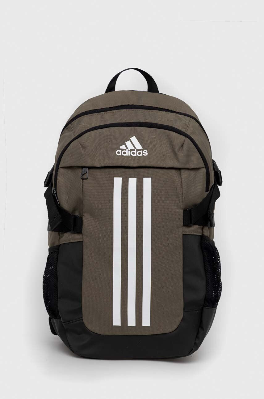 adidas Batoh zelená barva velký s potiskem - Pepit.cz