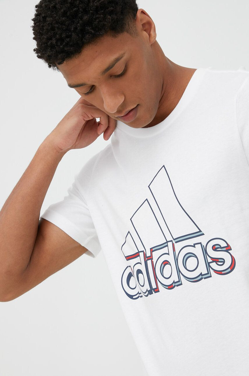 adidas Bavlněné tričko - Pepit.cz