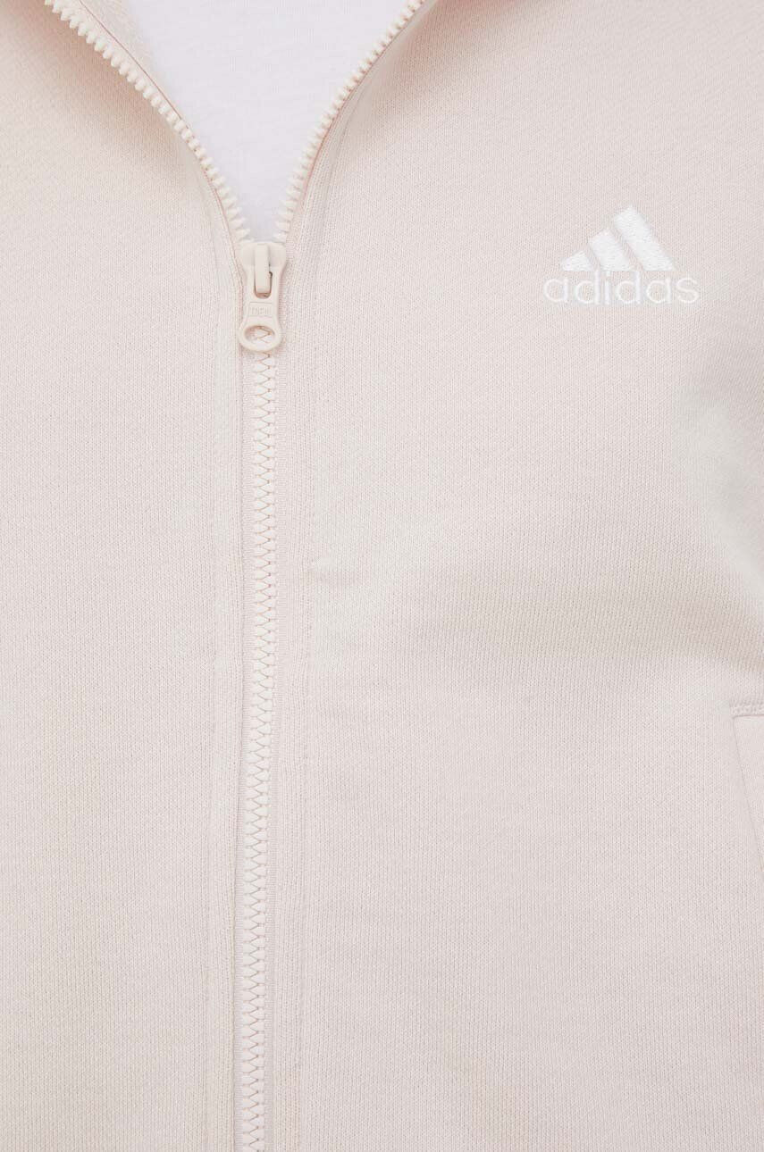 adidas Bavlněná mikina dámská černá barva hladká - Pepit.cz