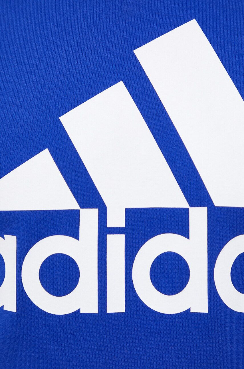 adidas Bavlněná mikina pánská s kapucí s potiskem - Pepit.cz