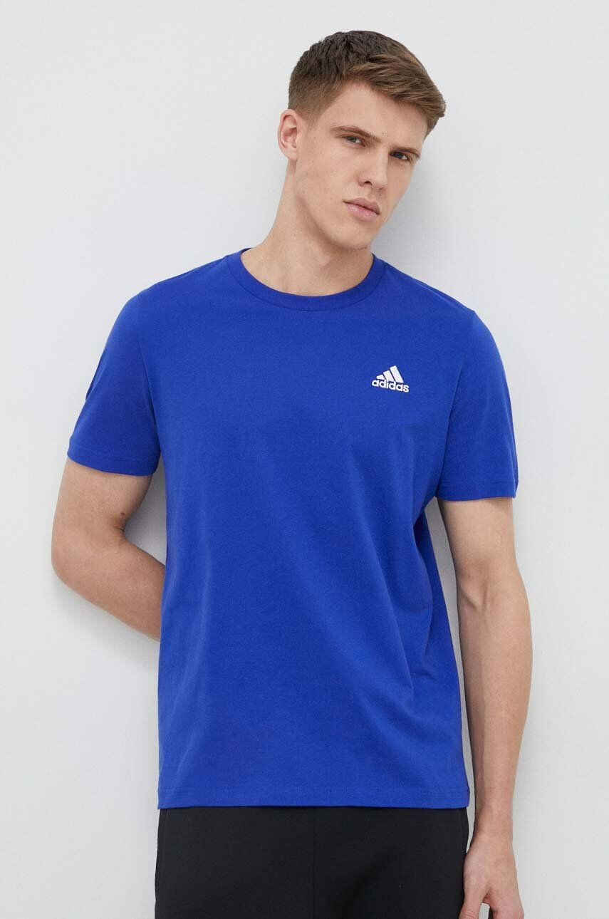 adidas Bavlněné tričko bílá barva - Pepit.cz