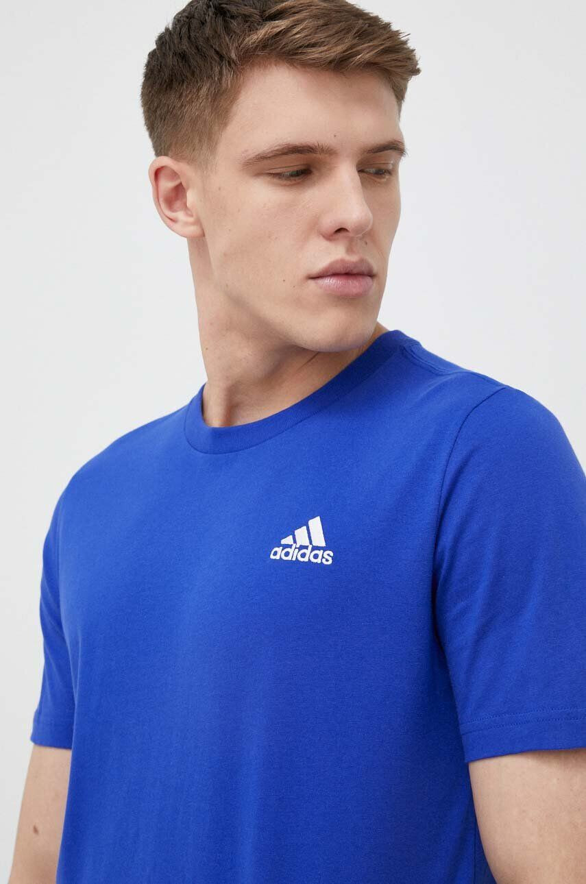 adidas Bavlněné tričko bílá barva - Pepit.cz