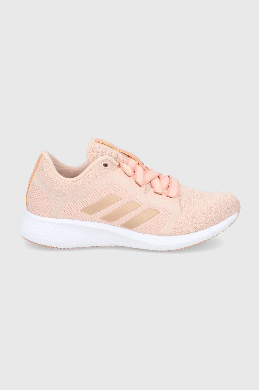 adidas Boty Edge Lux 4 G58473 růžová barva na plochém podpatku - Pepit.cz