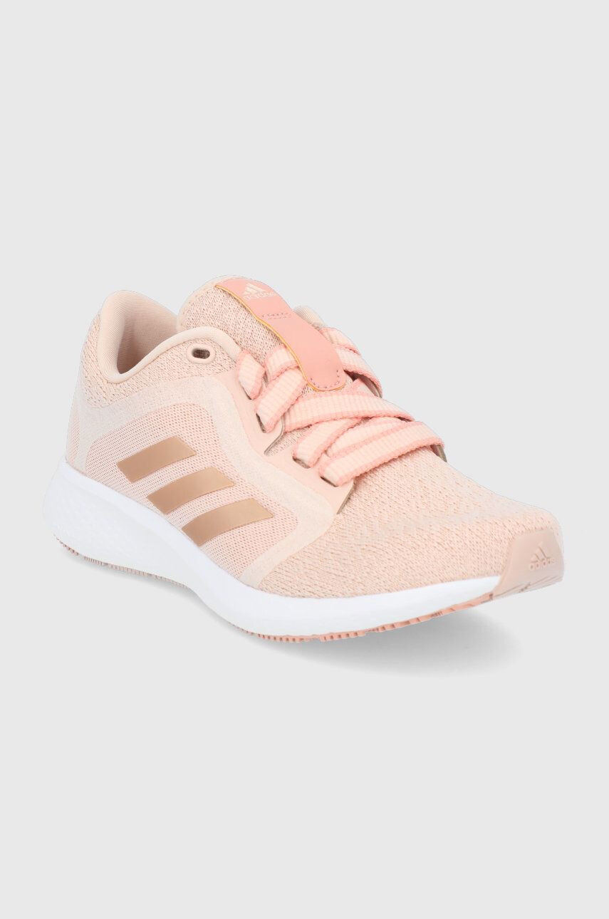 adidas Boty Edge Lux 4 G58473 růžová barva na plochém podpatku - Pepit.cz