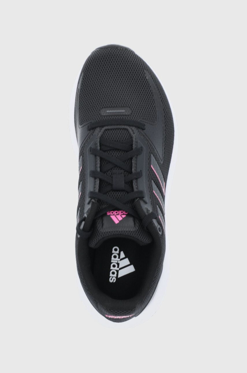 adidas Boty FY9624 černá barva na plochém podpatku - Pepit.cz