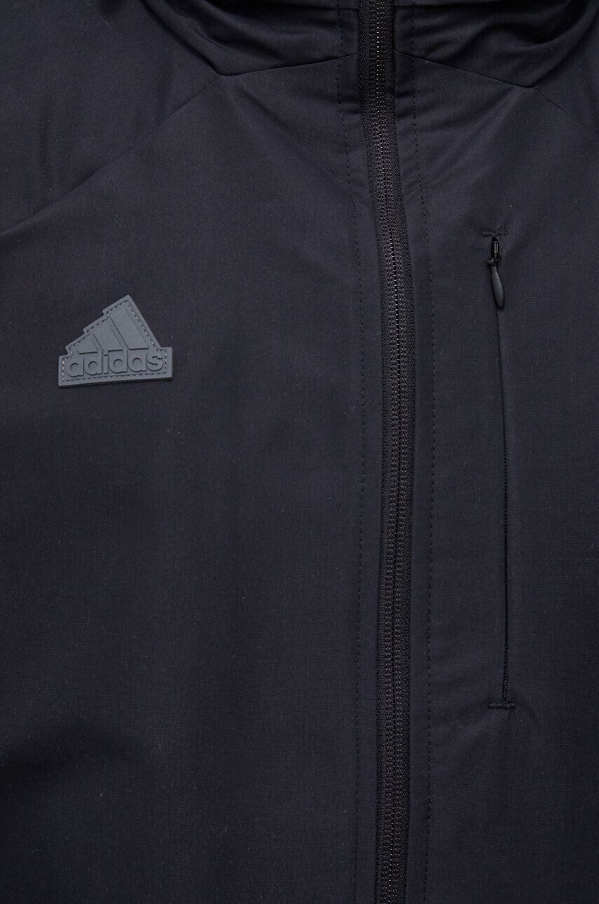 adidas Bunda pánská černá barva přechodná - Pepit.cz