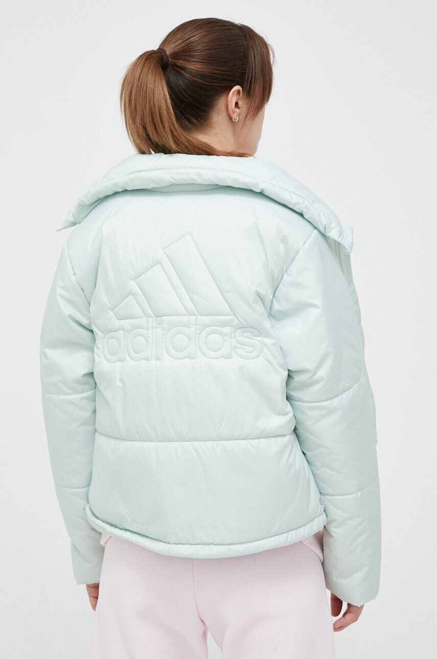 adidas Bunda dámská zelená barva přechodná - Pepit.cz