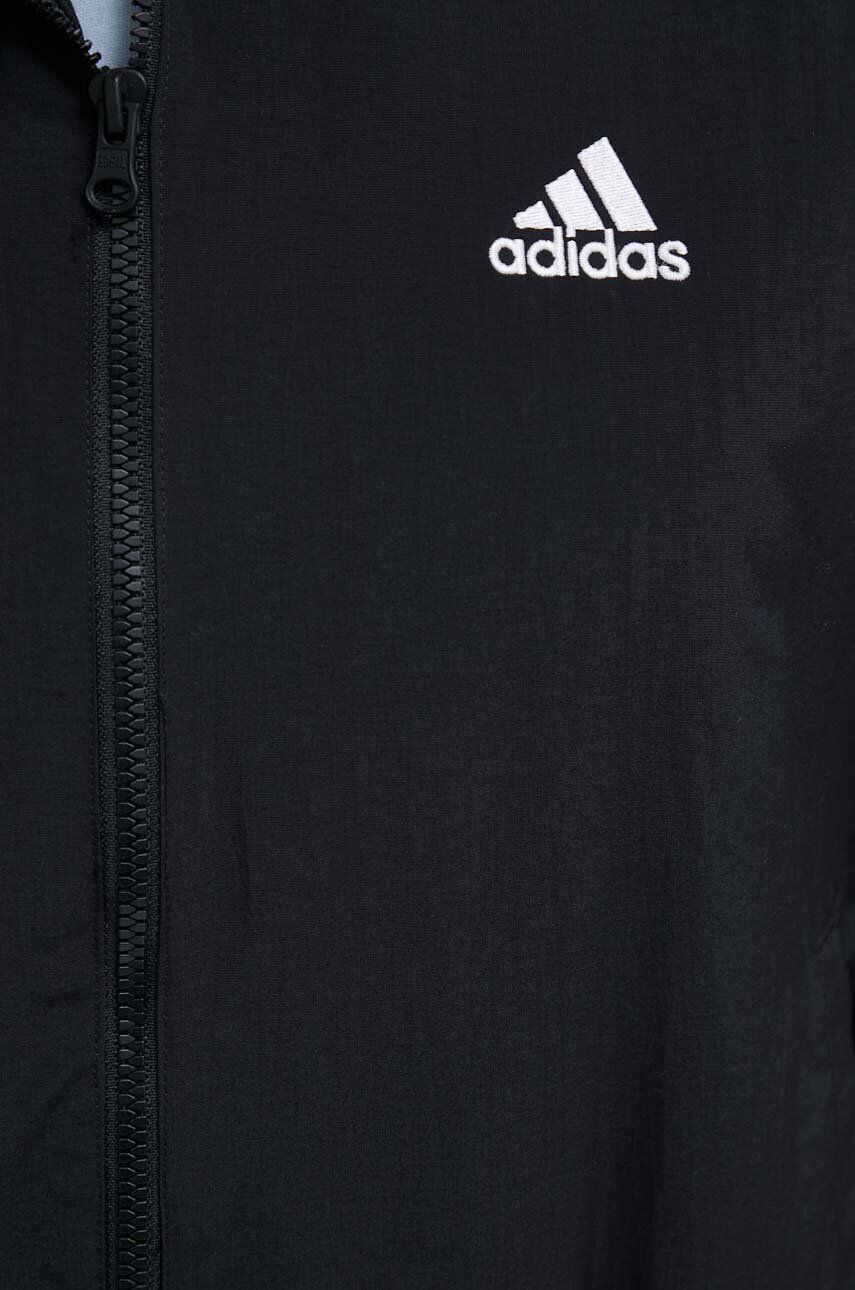 adidas Bunda dámská černá barva přechodná - Pepit.cz