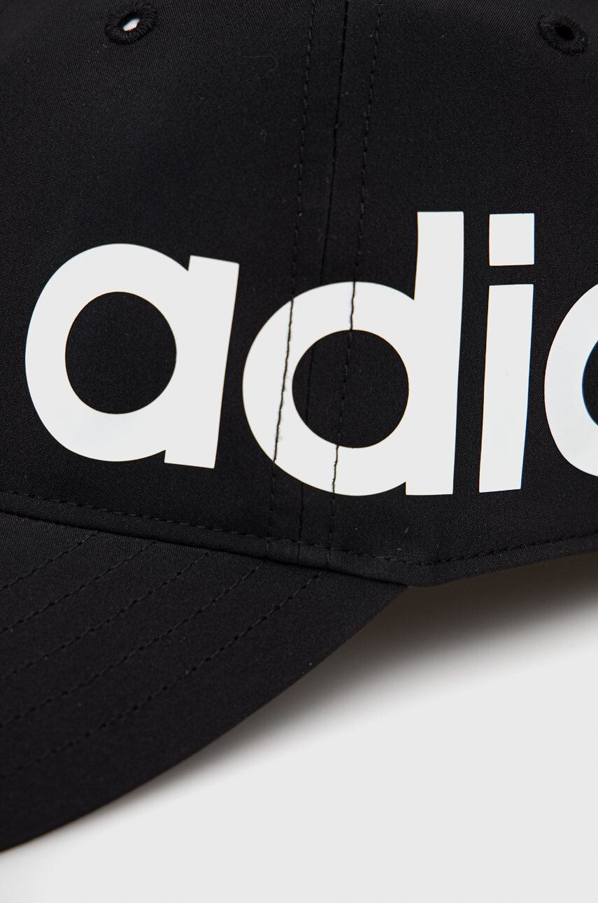 adidas Čepice FL3713 černá barva s potiskem - Pepit.cz