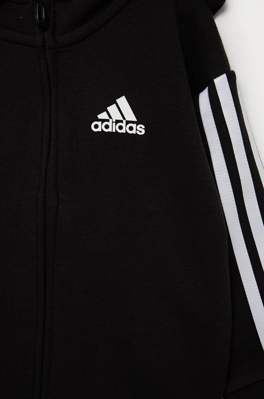 adidas Dětská tepláková souprava černá barva - Pepit.cz