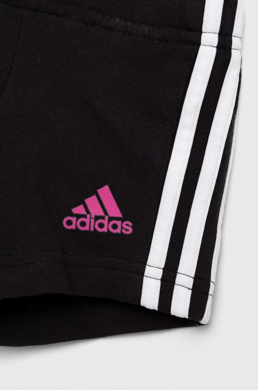 adidas Dětská bavlněná souprava I LIN CO T šedá barva - Pepit.cz