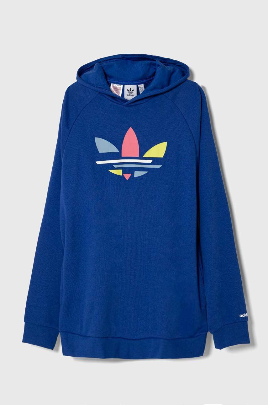 adidas Dětská mikina H14154 s kapucí s potiskem - Pepit.cz