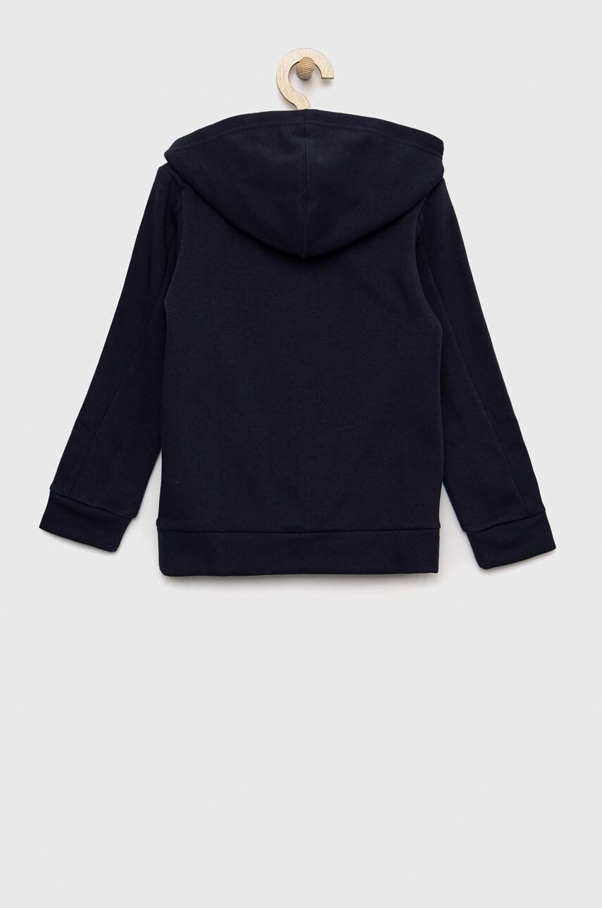 adidas Dětská mikina U 3S CB HOODIE tmavomodrá barva s kapucí vzorovaná - Pepit.cz