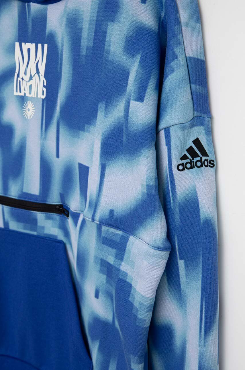 adidas Dětská mikina U ARKD3 HOODIE s kapucí vzorovaná - Pepit.cz