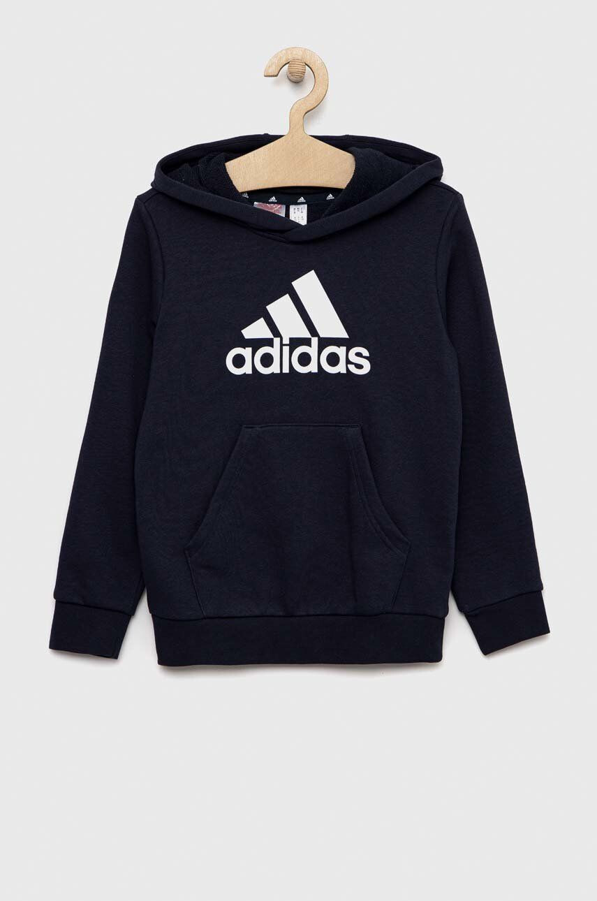 adidas Dětská mikina U BL s kapucí s potiskem - Pepit.cz