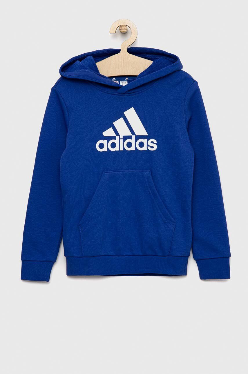 adidas Dětská mikina U BL s kapucí s potiskem - Pepit.cz