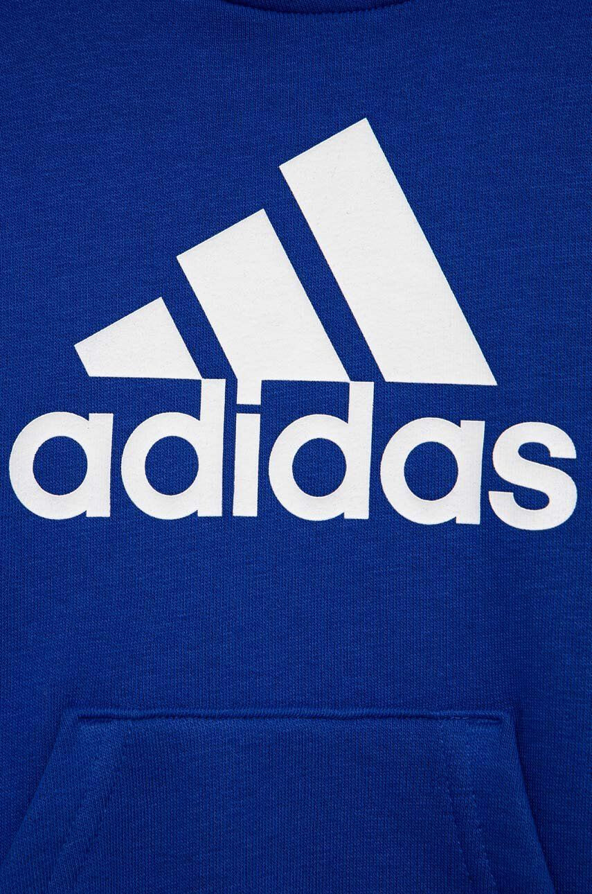 adidas Dětská mikina U BL s kapucí s potiskem - Pepit.cz