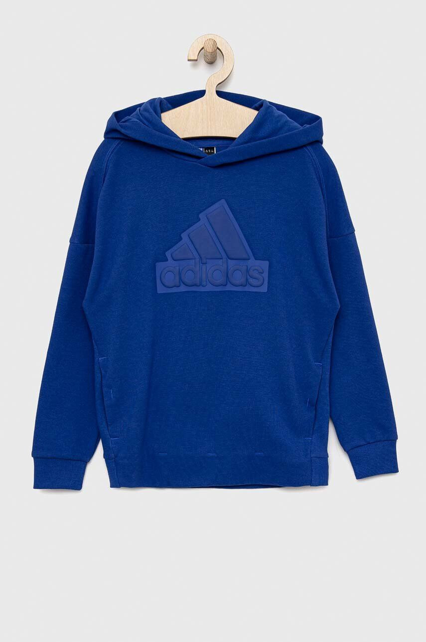 adidas Dětská mikina U FI s kapucí s aplikací - Pepit.cz