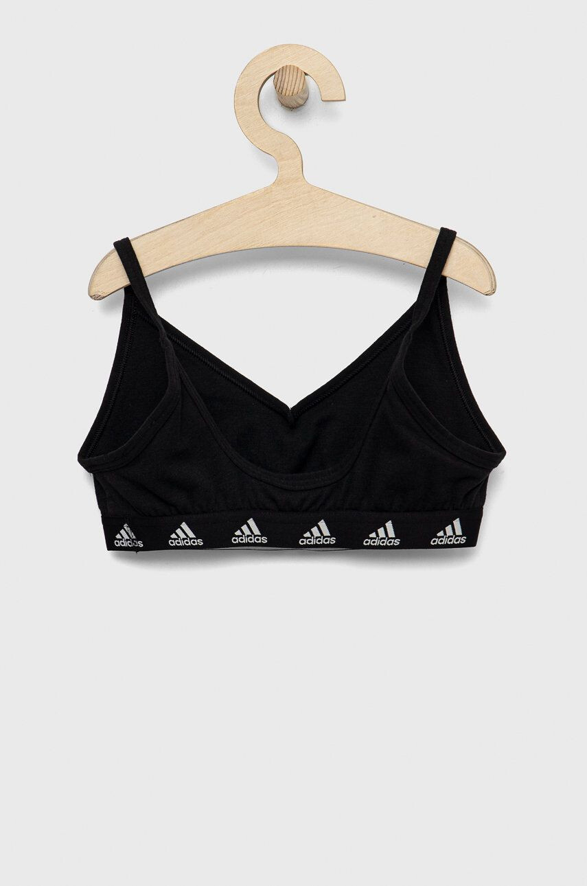 adidas Dětská podprsenka černá barva - Pepit.cz