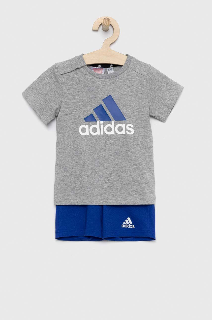 adidas Dětská souprava I BL CO T tmavomodrá barva - Pepit.cz