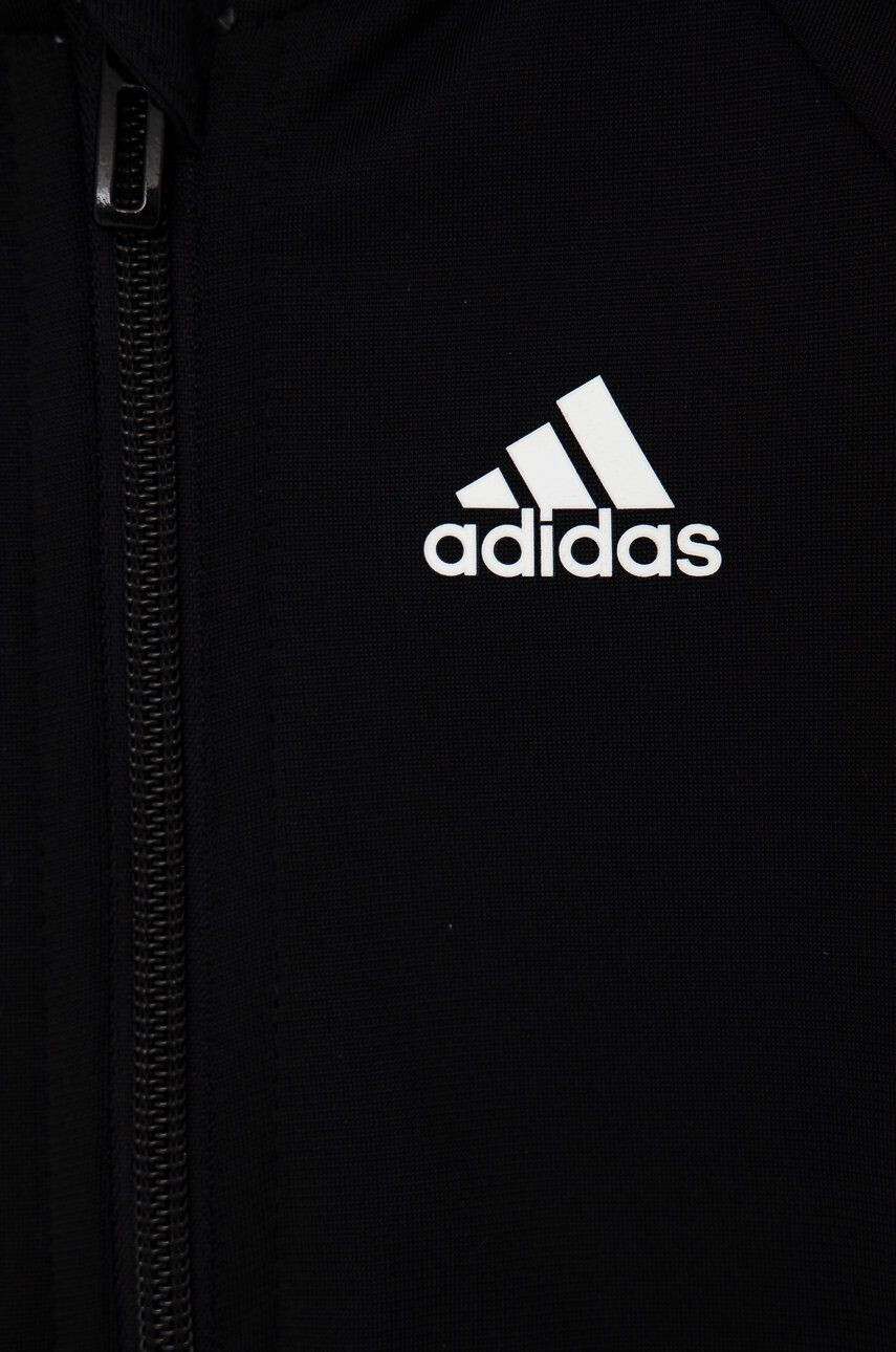 adidas Dětská tepláková souprava GN3947 černá barva - Pepit.cz