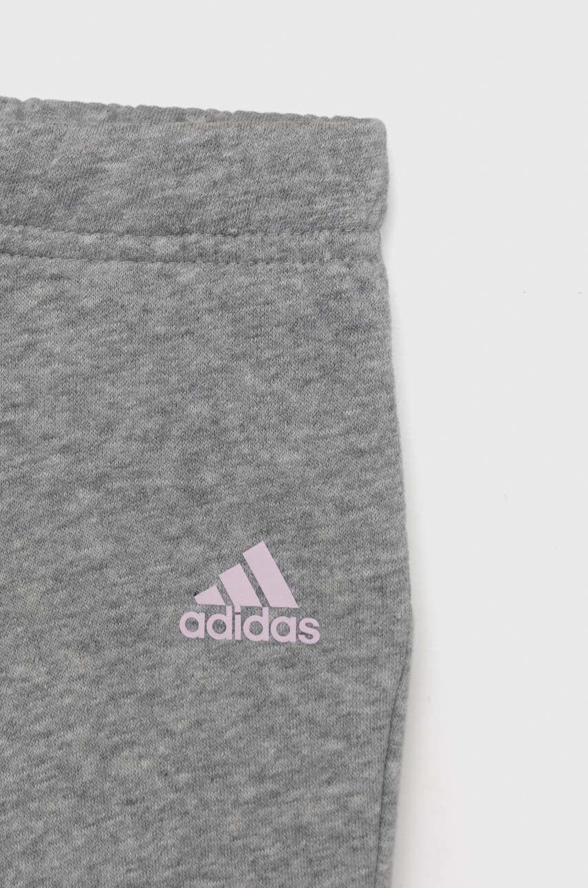 adidas Dětská tepláková souprava I LIN FL růžová barva - Pepit.cz