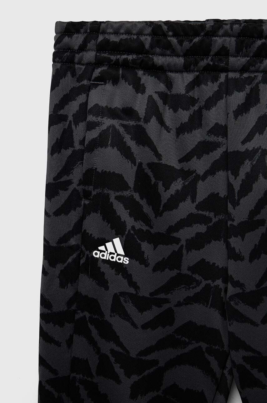 adidas Dětská tepláková souprava U FT TRACK SUIT šedá barva - Pepit.cz