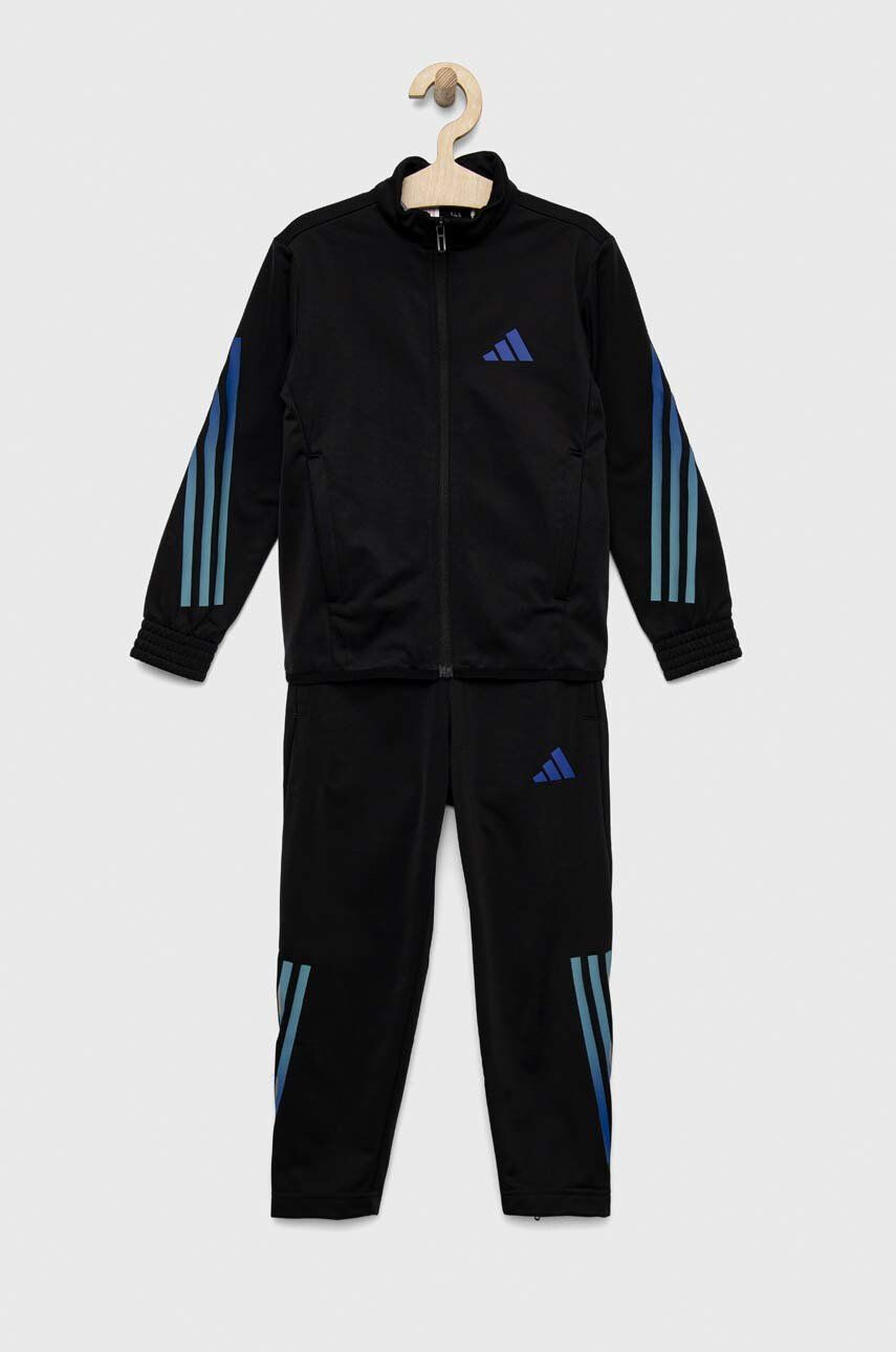 adidas Dětská tepláková souprava U TI TRACKSUIT černá barva - Pepit.cz