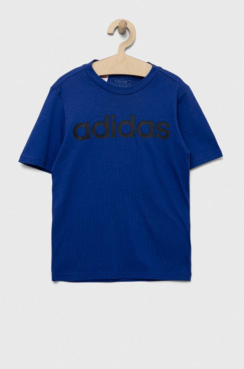 adidas Dětské bavlněné tričko s potiskem - Pepit.cz