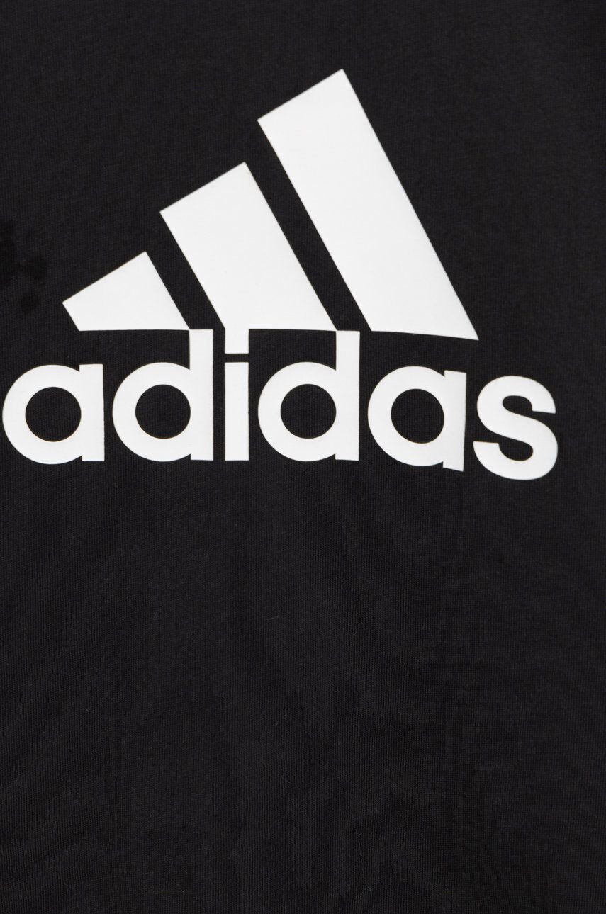 adidas Dětské bavlněné tričko tyrkysová barva - Pepit.cz