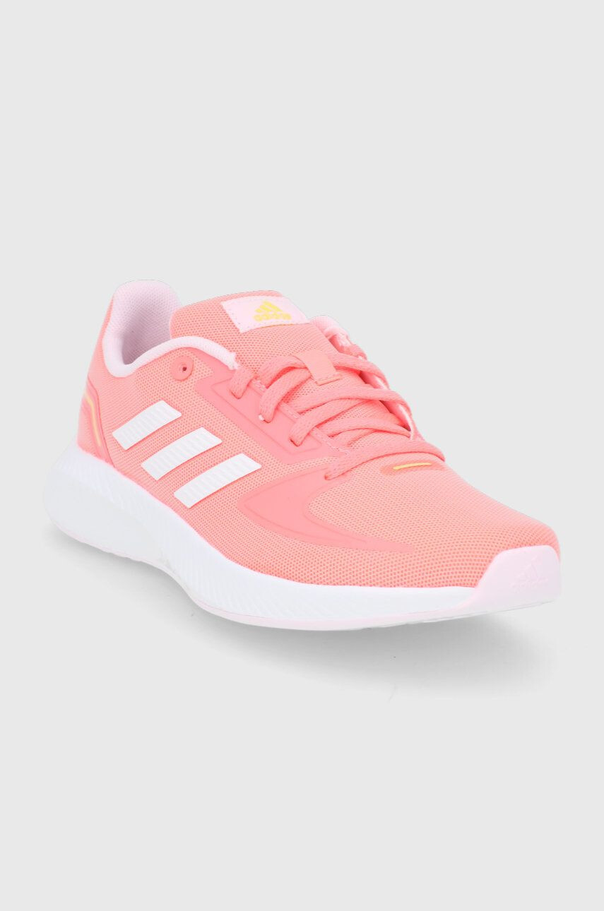 adidas Dětské boty Runfalcon 2.0 GX3535 růžová barva - Pepit.cz