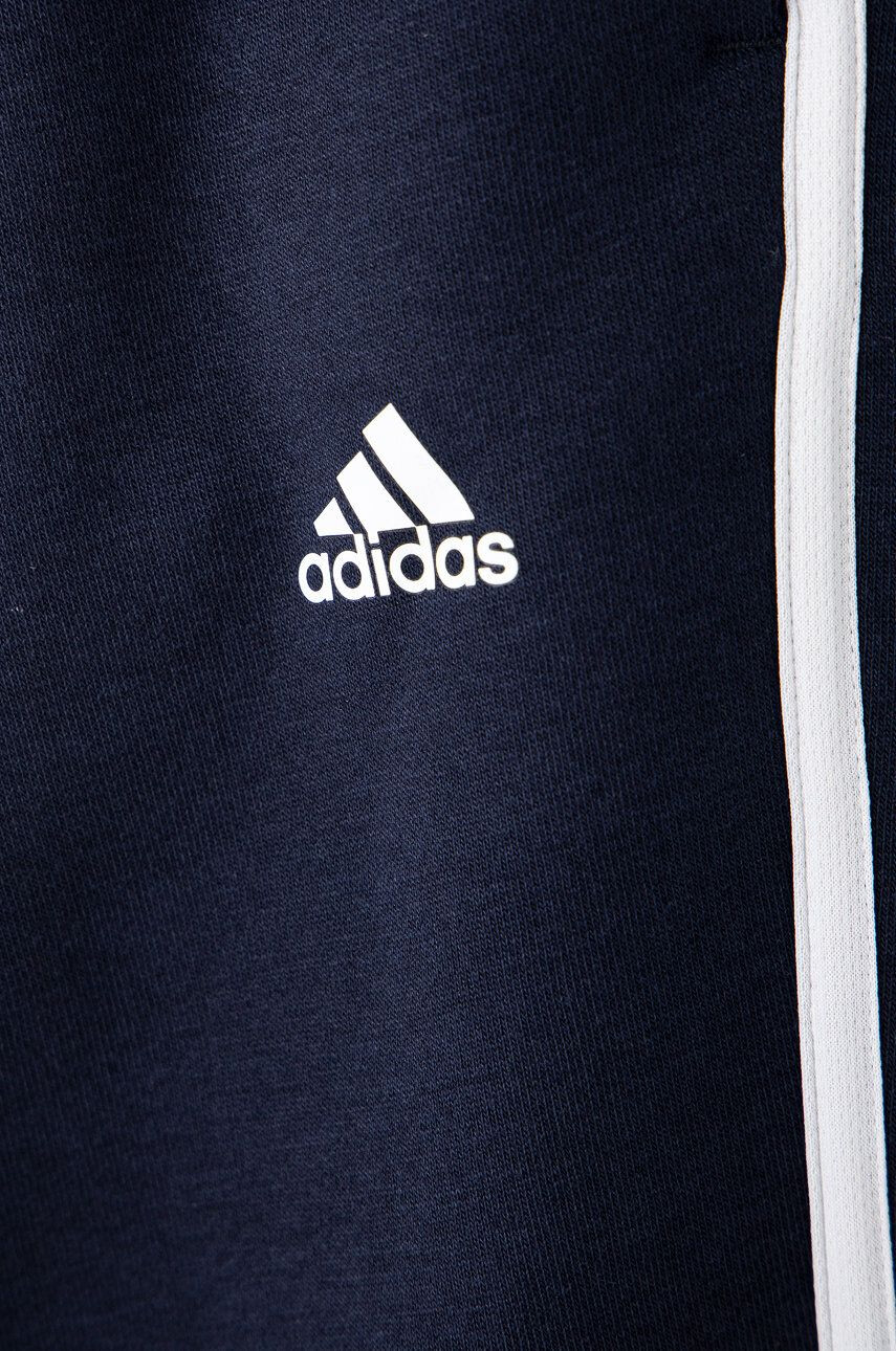 adidas Dětské kalhoty GQ8898 tmavomodrá barva hladké - Pepit.cz