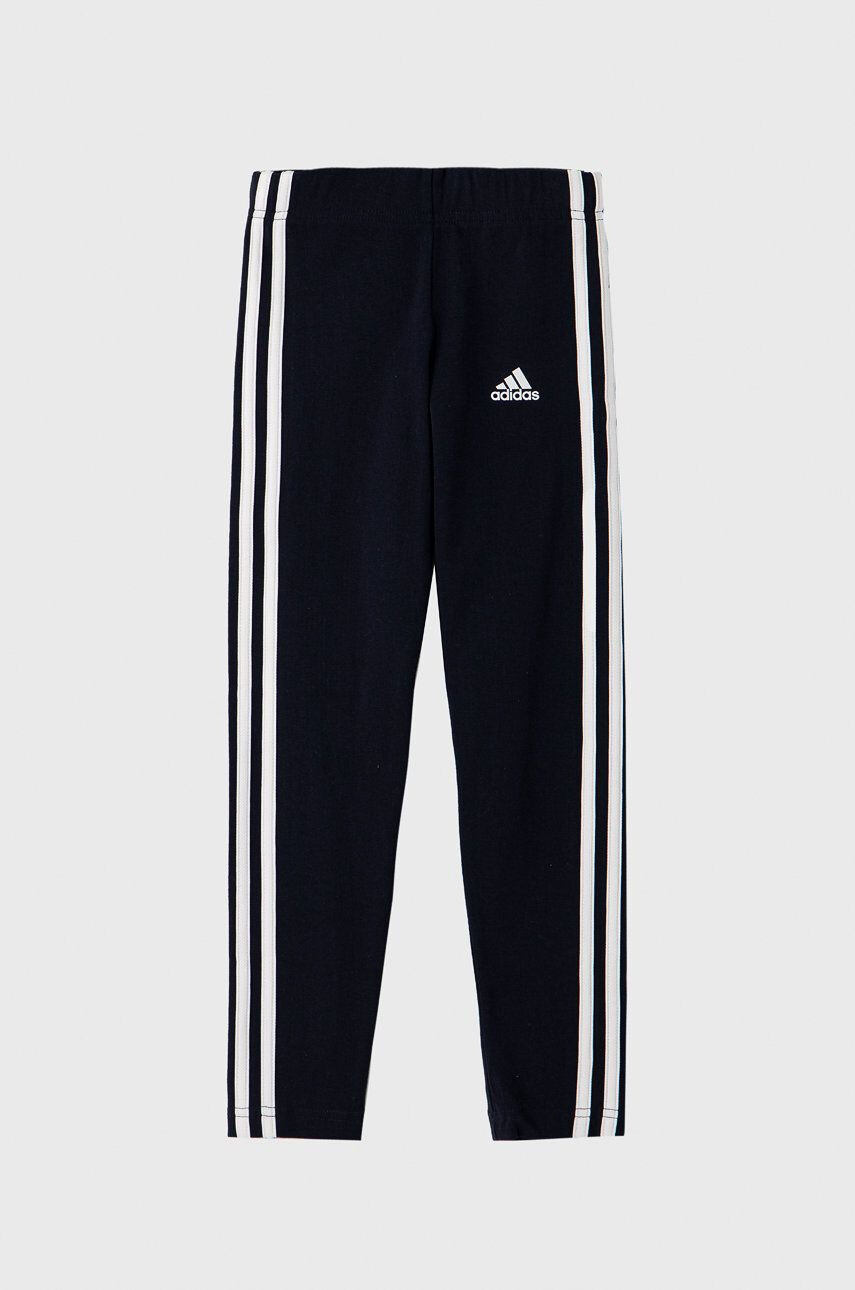 adidas Dětské legíny GN4063 tmavomodrá barva s aplikací - Pepit.cz