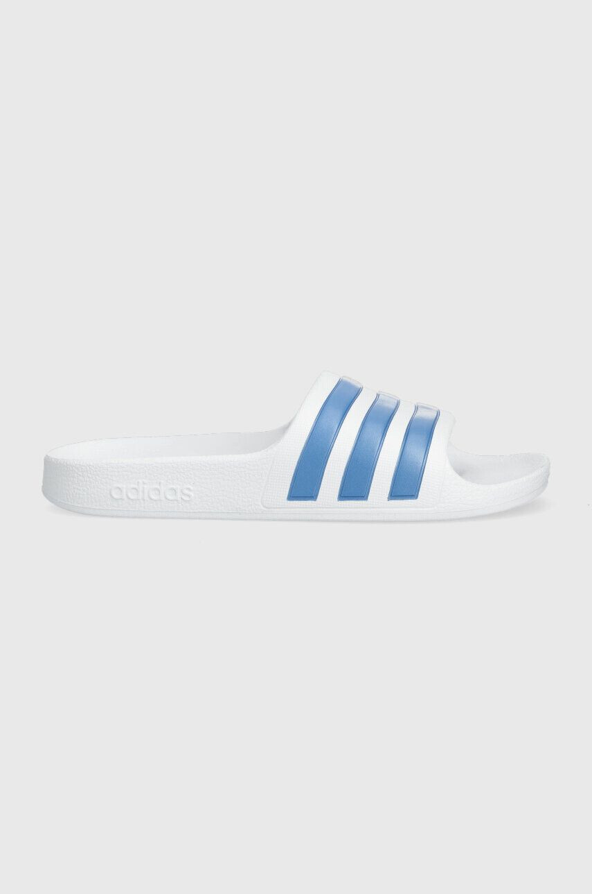 adidas Dětské pantofle ADILETTE AQUA K bílá barva - Pepit.cz