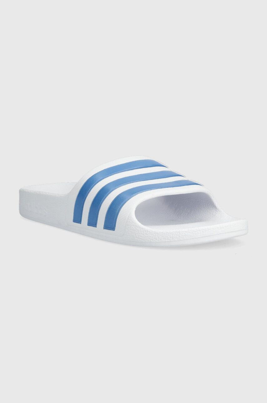 adidas Dětské pantofle ADILETTE AQUA K bílá barva - Pepit.cz