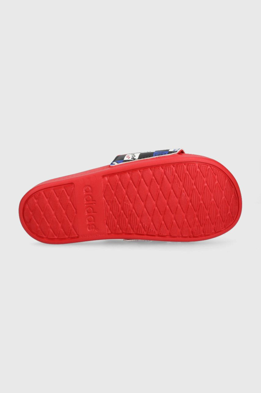 adidas Dětské pantofle ADILETTE COMFORT S červená barva - Pepit.cz