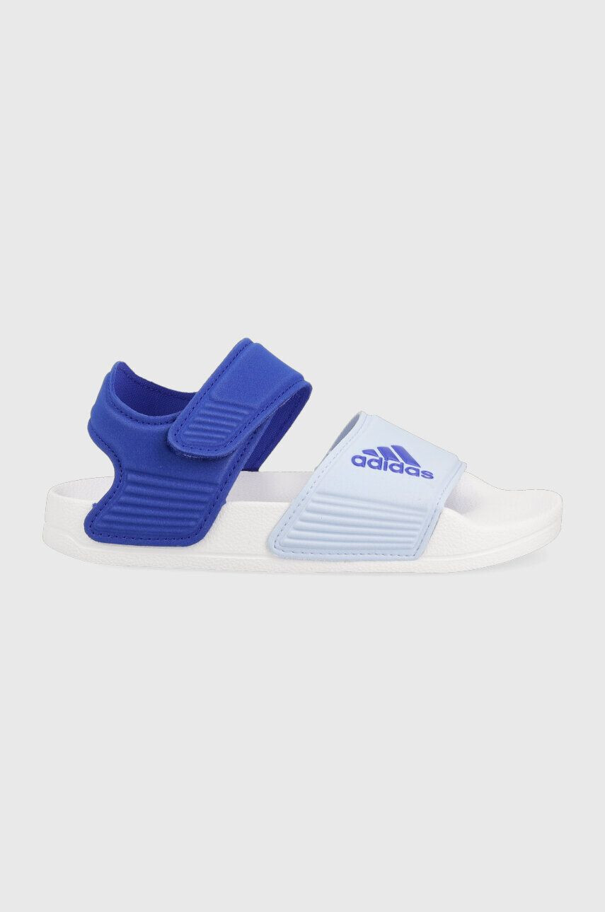 adidas Dětské sandály ADILETTE SANDAL K tmavomodrá barva - Pepit.cz