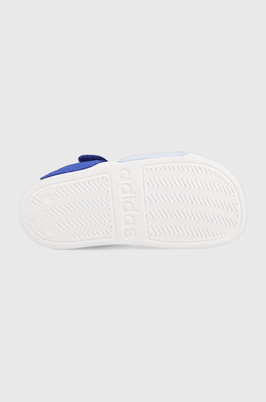 adidas Dětské sandály ADILETTE SANDAL K tmavomodrá barva - Pepit.cz