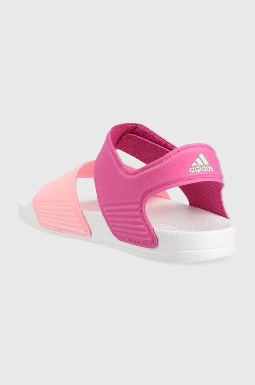 adidas Dětské sandály ADILETTE SANDAL K růžová barva - Pepit.cz