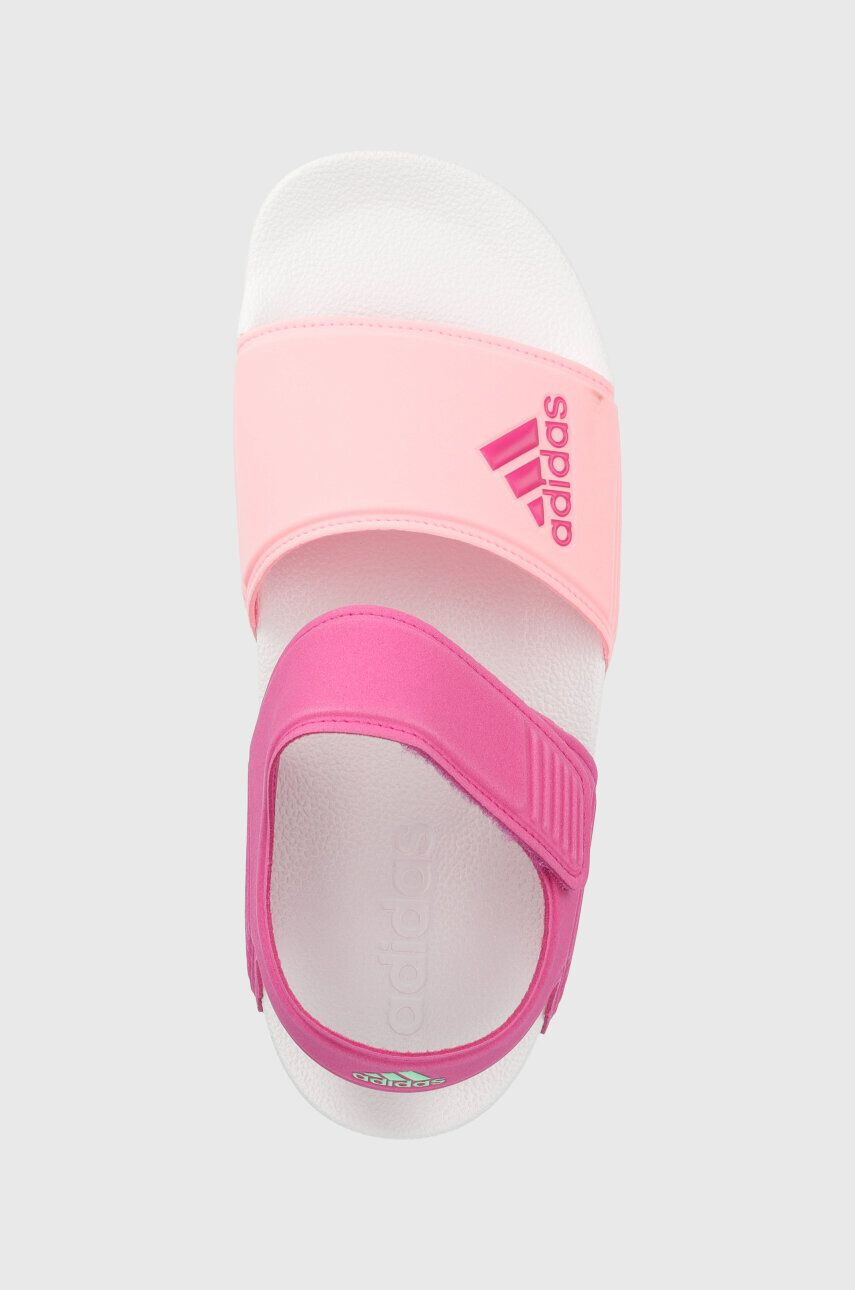 adidas Dětské sandály ADILETTE SANDAL K růžová barva - Pepit.cz