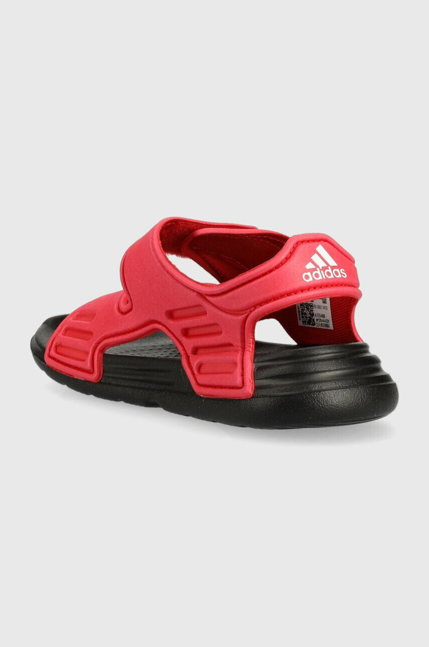 adidas Dětské sandály ALTASWIM C červená barva - Pepit.cz