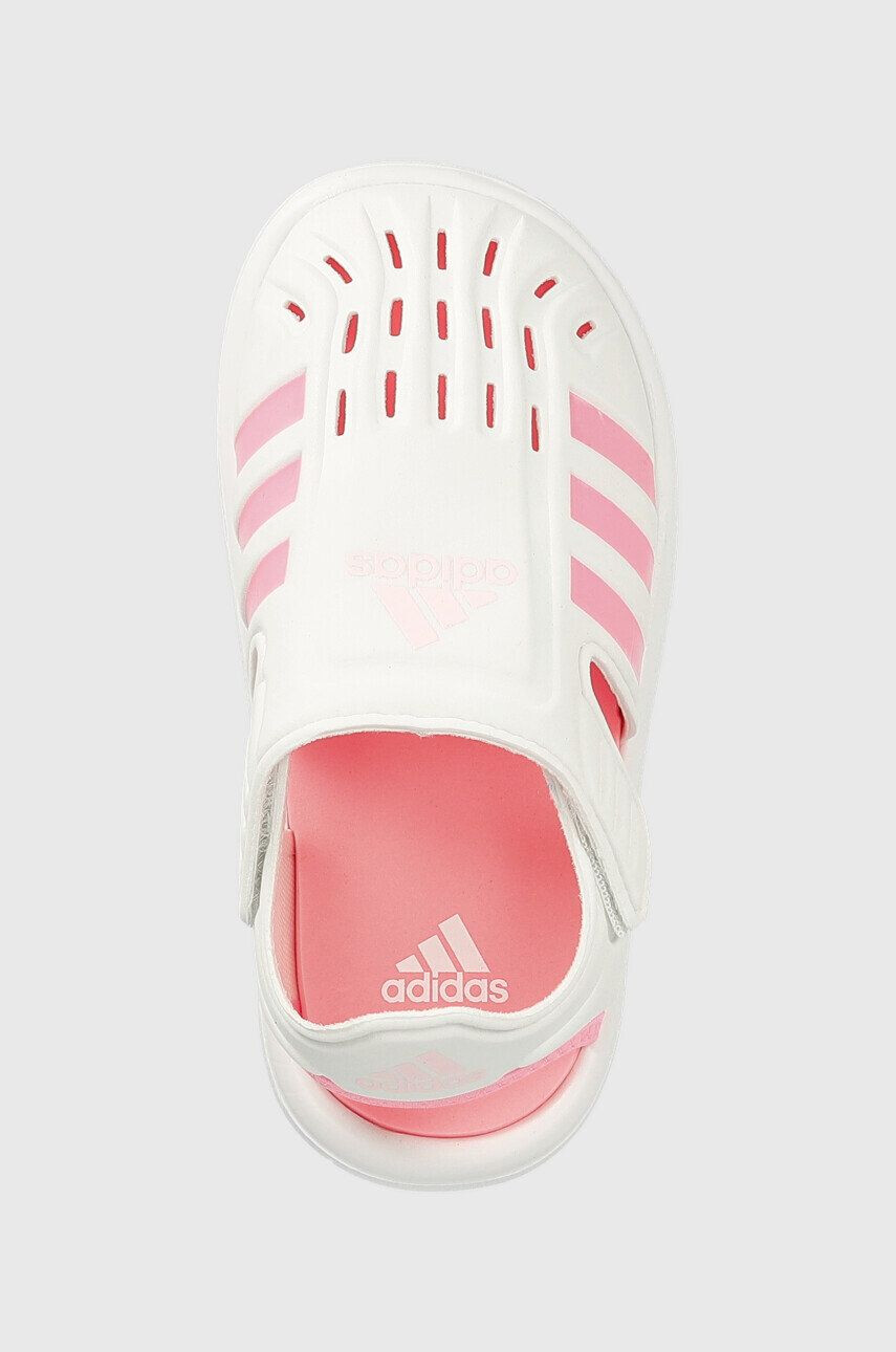 adidas Dětské sandály Water bílá barva - Pepit.cz