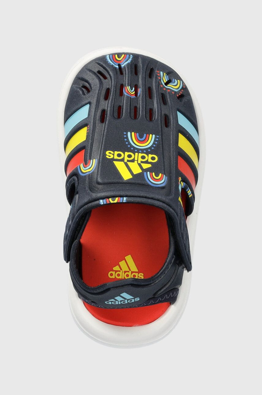 adidas Dětské sandály WATER SANDAL I tmavomodrá barva - Pepit.cz