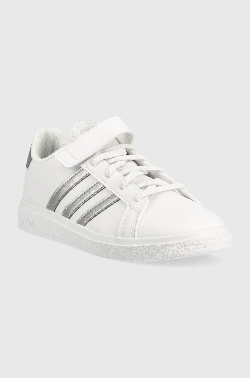 adidas Dětské sneakers boty GRAND COURT bílá barva - Pepit.cz