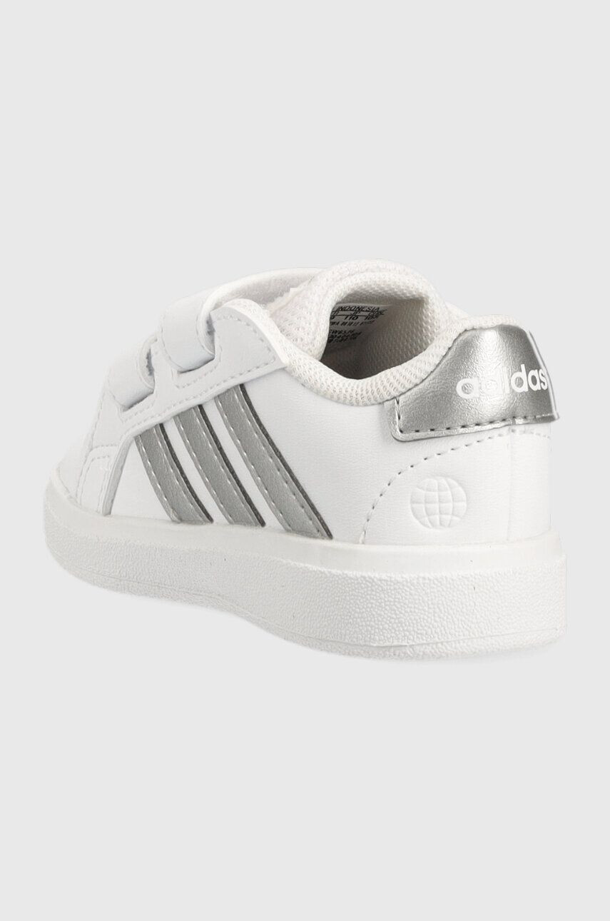 adidas Dětské sneakers boty GRAND COURT 2.0 bílá barva - Pepit.cz