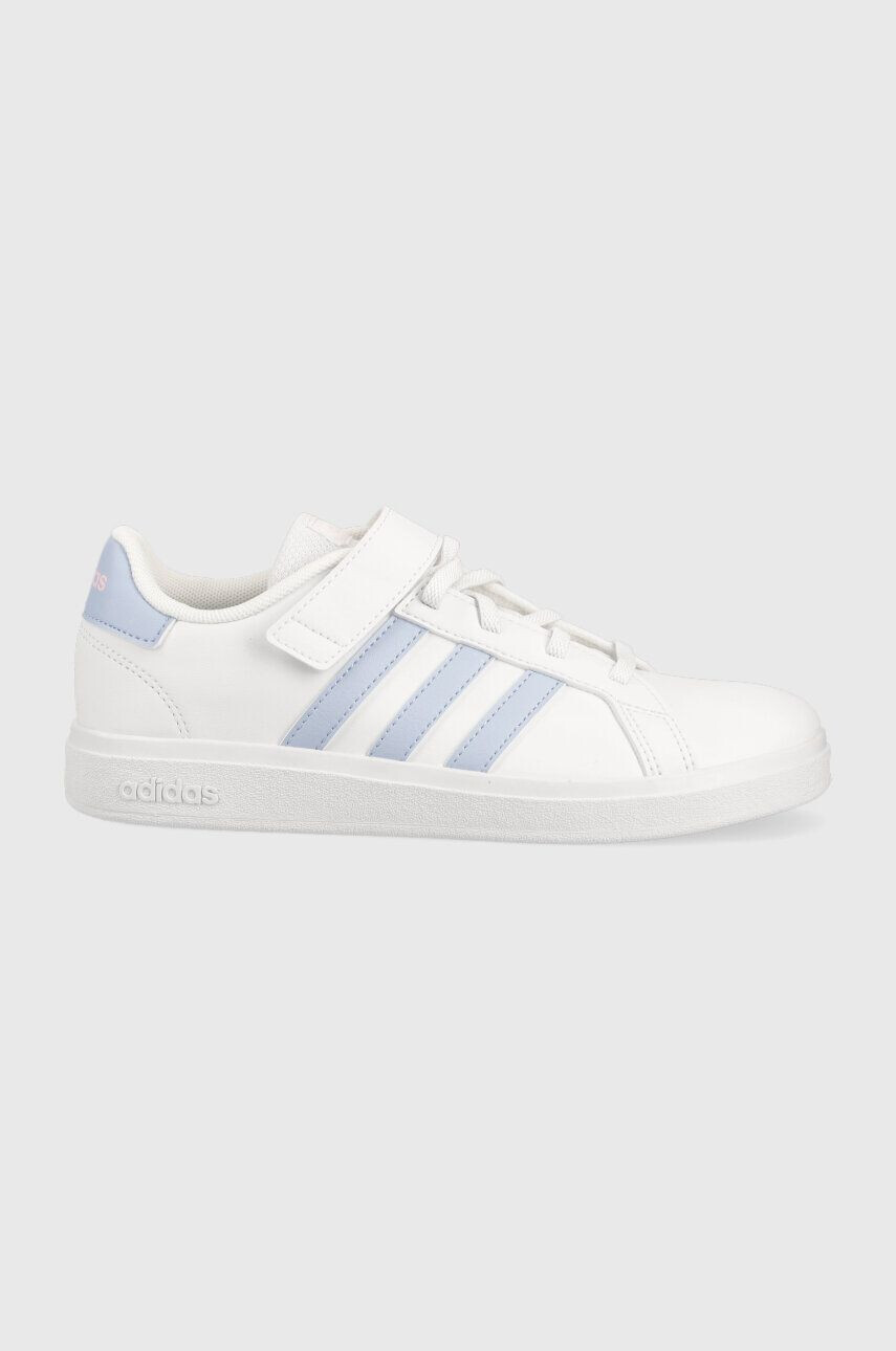 adidas Dětské sneakers boty GRAND COURT 2.0 EL bílá barva - Pepit.cz