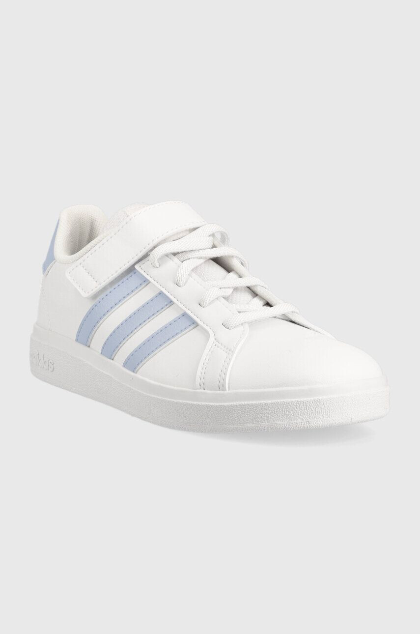 adidas Dětské sneakers boty GRAND COURT 2.0 EL bílá barva - Pepit.cz