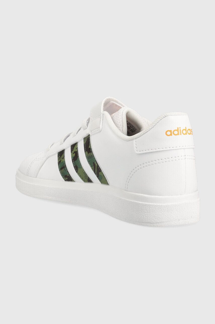 adidas Dětské sneakers boty GRAND COURT 2.0 EL bílá barva - Pepit.cz