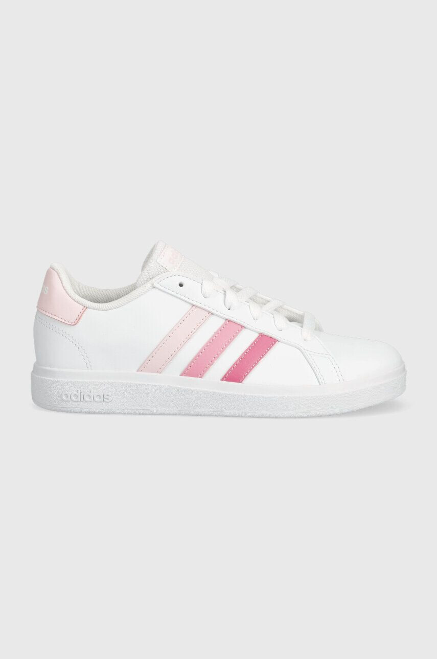 adidas Dětské sneakers boty GRAND COURT 2.0 K bílá barva - Pepit.cz